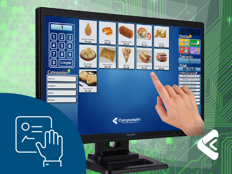 Compumate Softwares Corporativos - Touch Terminal